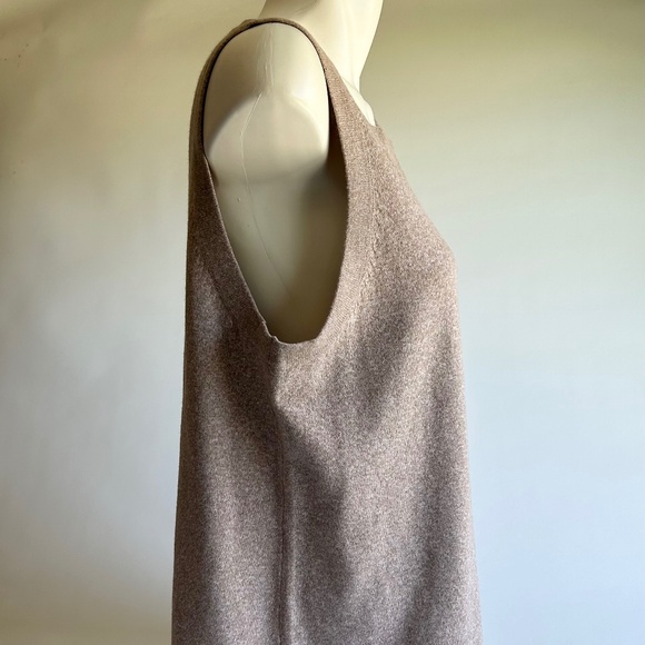 New Vince Camuto Cream Beige Polyester Sleeveless Pullover size XL - Picture 5 of 12